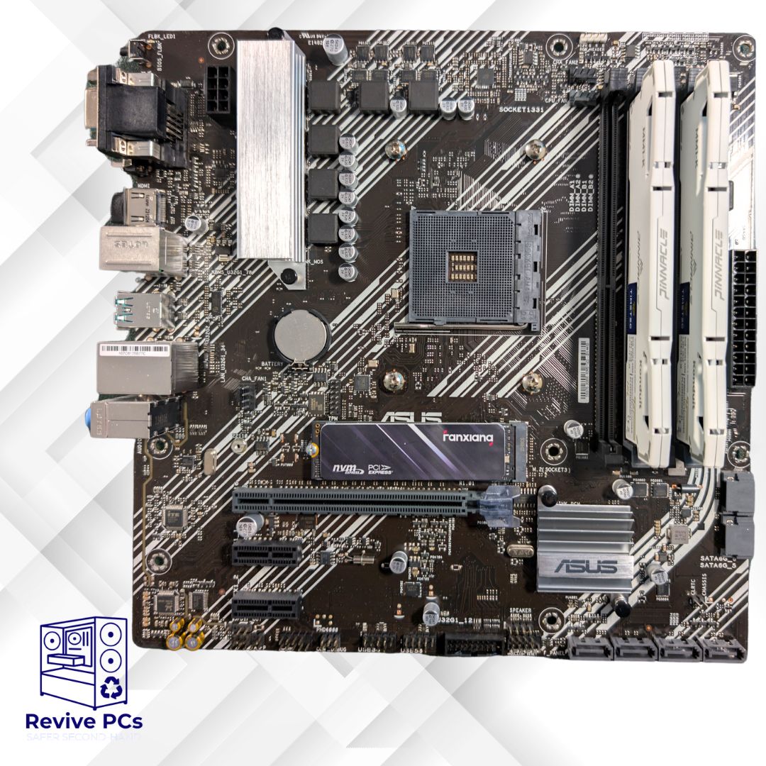AM4 Mobo + RAM + SSD Combo | B450M-A II + 16GB + 512GB