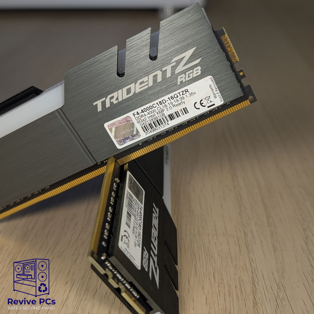 Extra Fast DDR4 RAM - G. SKILL Trident Z RGB (2 x 8GB) CL18 4000MHz