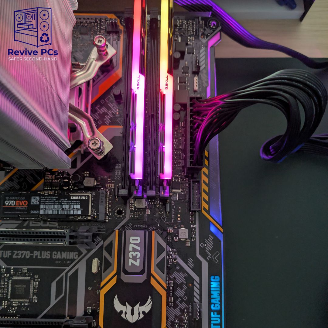 CPU, MoBo, RAM, & SSD Combo | Intel i5-8600K, Z370, 16GB (3866 MHz), & 250GB SSD with Windows 11 Pro Activated