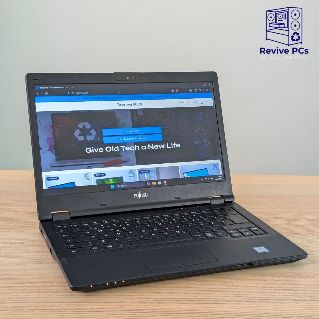 Fujitsu E548 | i5-8250U / 8GB RAM / 250GB SSD | NEW BATTERY