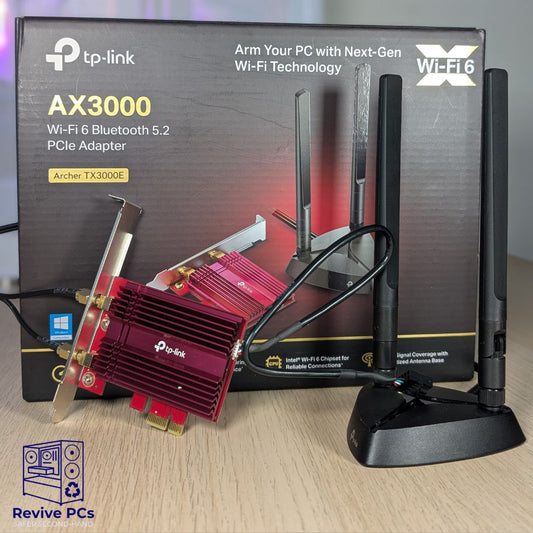 TP-Link Archer TX3000E AX3000 Wi-Fi 6 + Bluetooth 5.2 PCIe Adapter