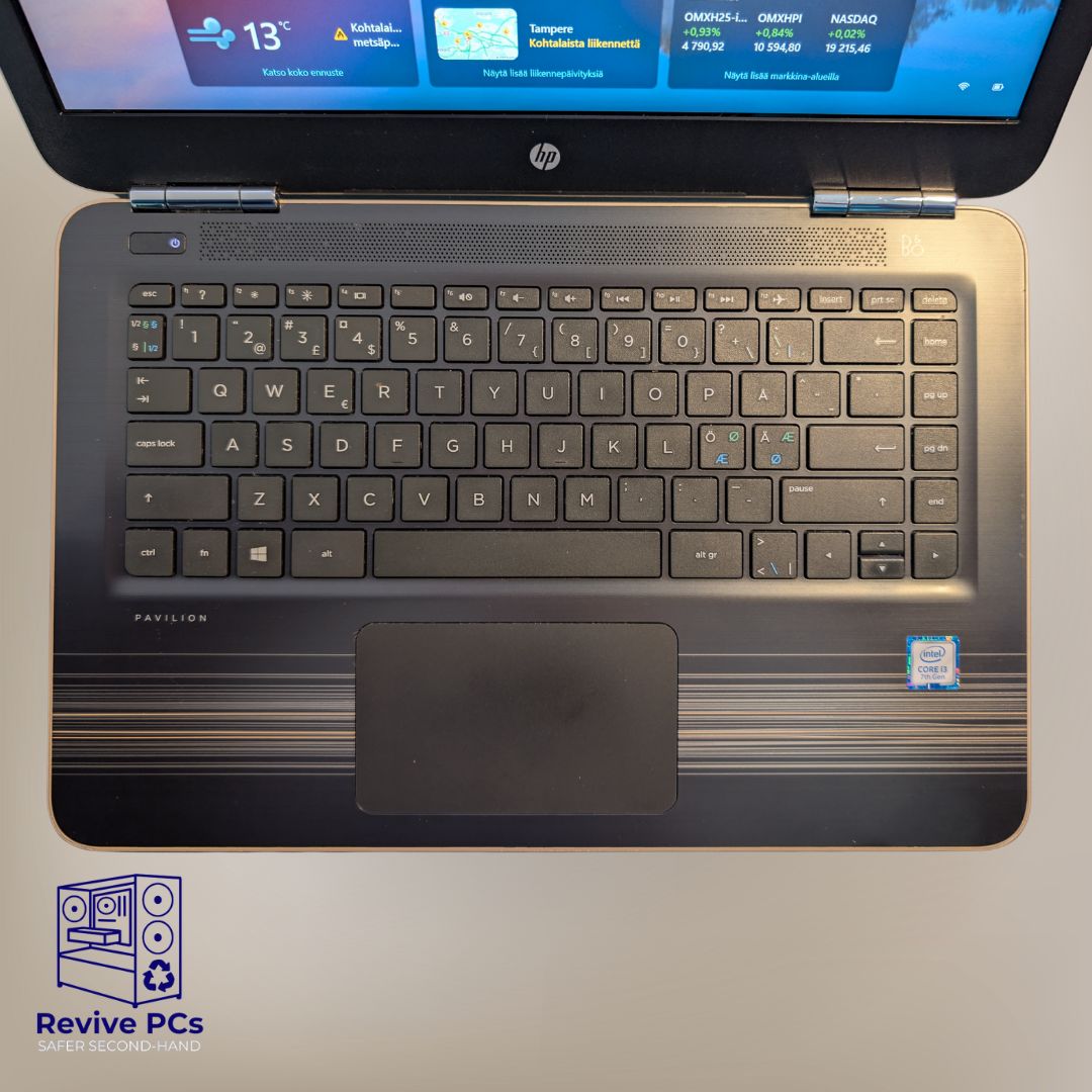 HP PAVILION 14 INTEL CORE I3-7100U 8GB RAM 256GB LAPTOP *NEW BATTERY*