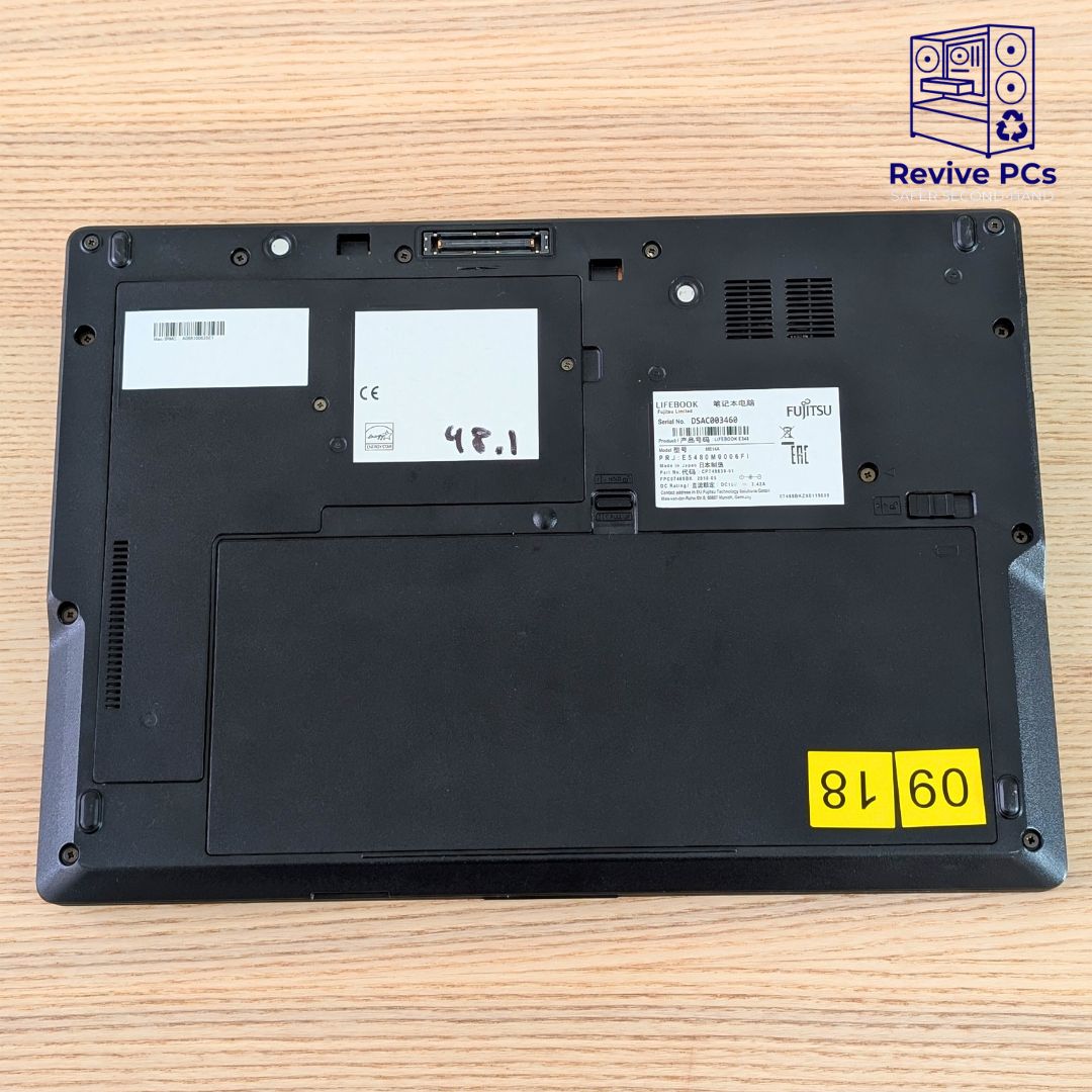 Fujitsu E548 | i5-8250U / 8GB RAM / 250GB SSD | NEW BATTERY